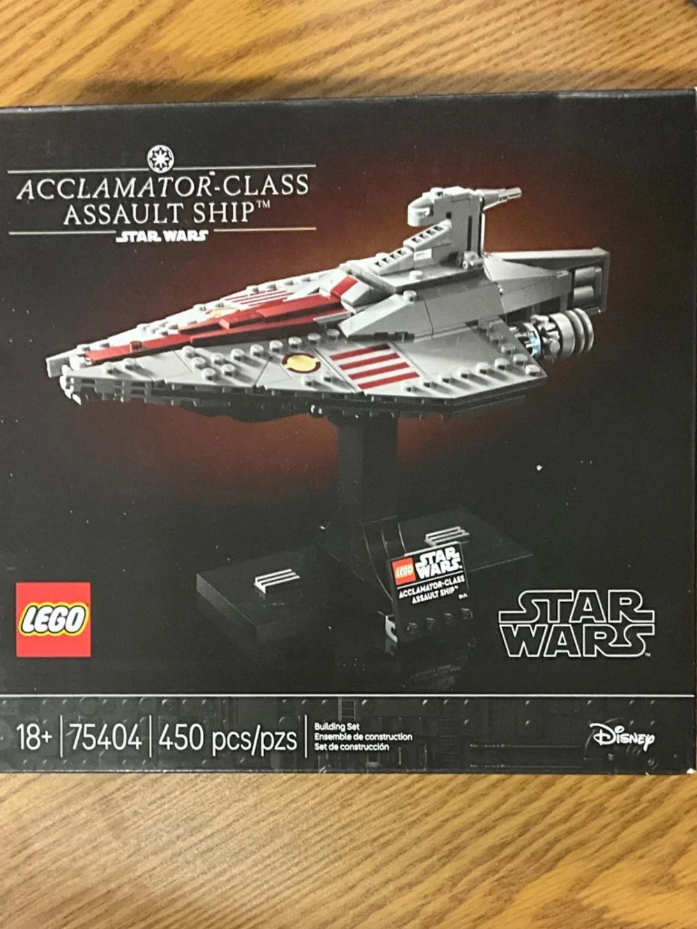 LEGO Star Wars Imperial Light Cruiser Model - Gray, Red, Blue Accents - Picture 2 of 3